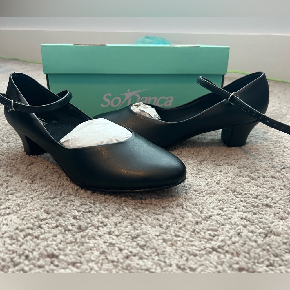 Brand New So Danca black heels